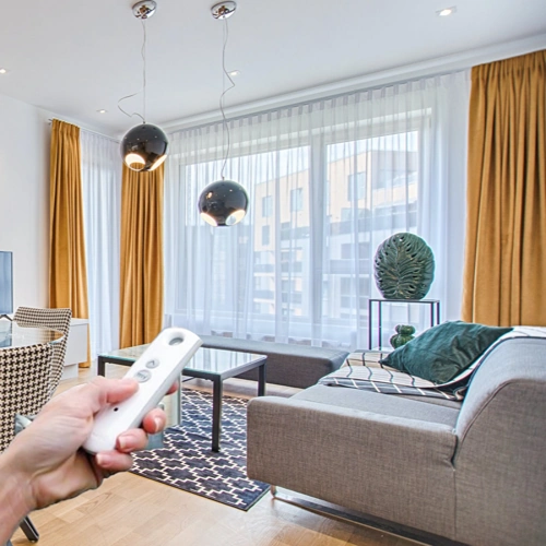 Motorized Curtains Dubai