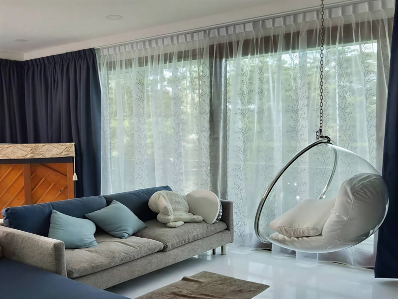 Luxury Living Room Window Curtains UAE